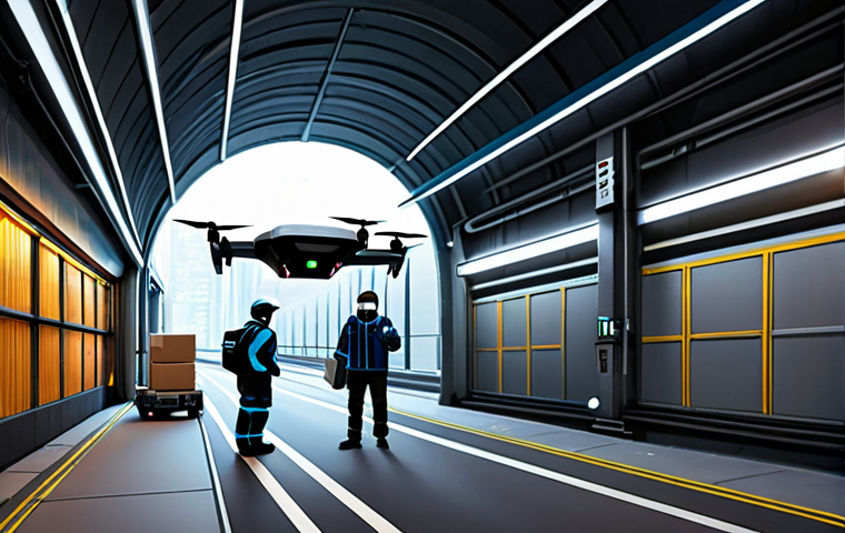 스마트 시티 교통 - **Prompt:** "An aerial view of a sustainable smart city featuring integrated public transport with e... 스마트 시티 교통 - **Prompt:** "An aerial view of a sustainable smart city featuring integrated public transport with e...