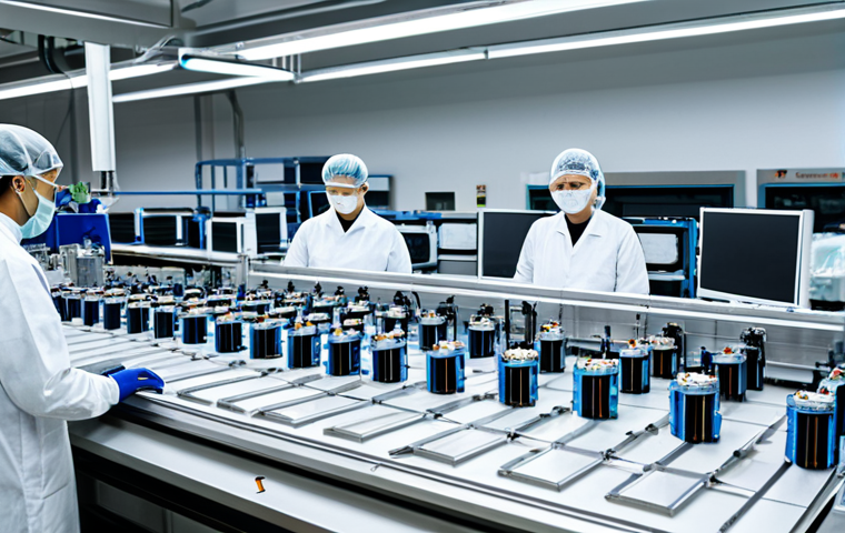 전기차 배터리 - Modern Electric Car Battery Lab**
"A brightly lit, modern laboratory focused on electric car batter... 전기차 배터리 - Modern Electric Car Battery Lab**
"A brightly lit, modern laboratory focused on electric car batter...