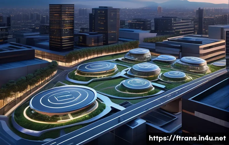 스마트 시티 교통 인프라 관련 이미지 1